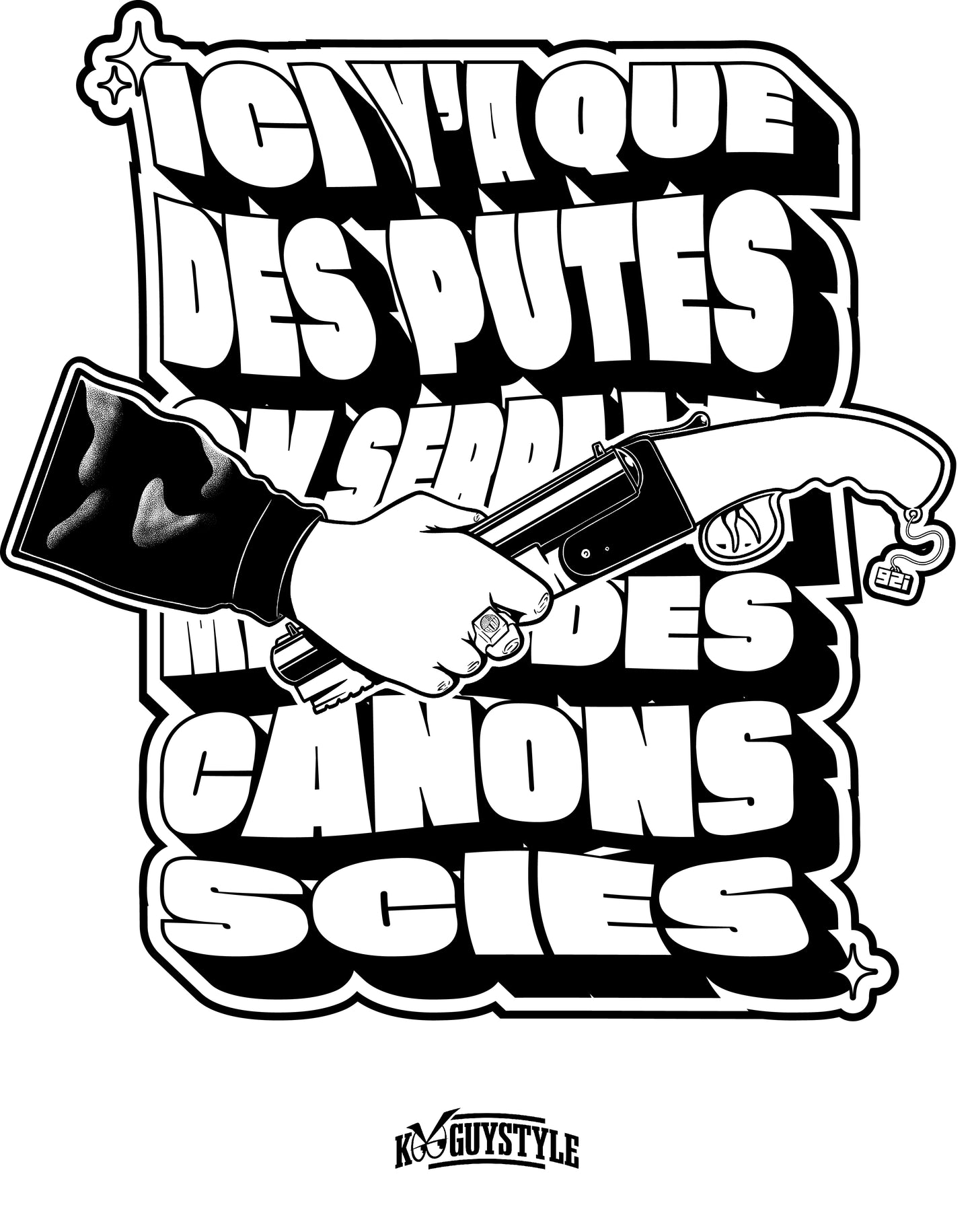 Print Canon scié